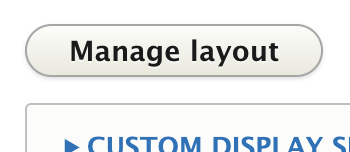 Manage layout button 