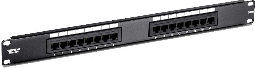 16 port patch panel