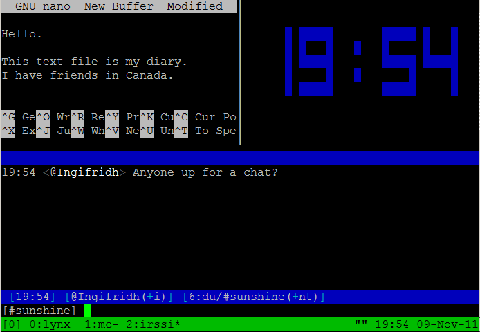 tmux- Terminal Multiplexer