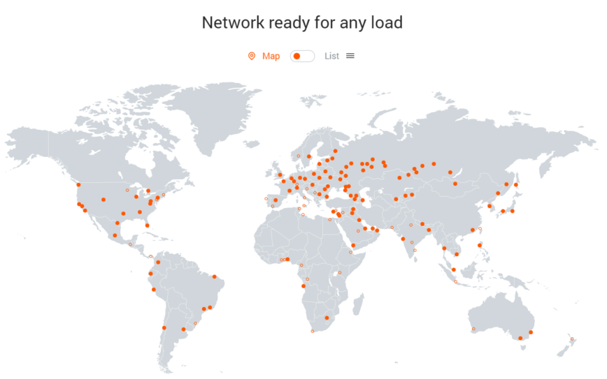 G-Core Labs - A global presence and low response time