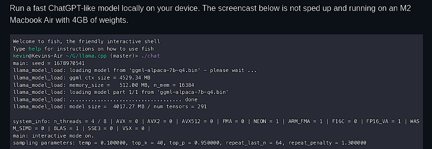 Alpaca.cpp