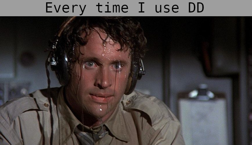 using dd Linux