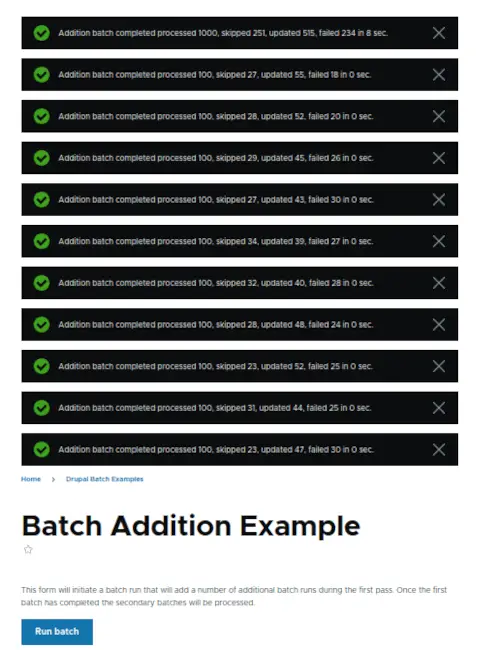 Drupal 11: Adding Operations To Running Batches