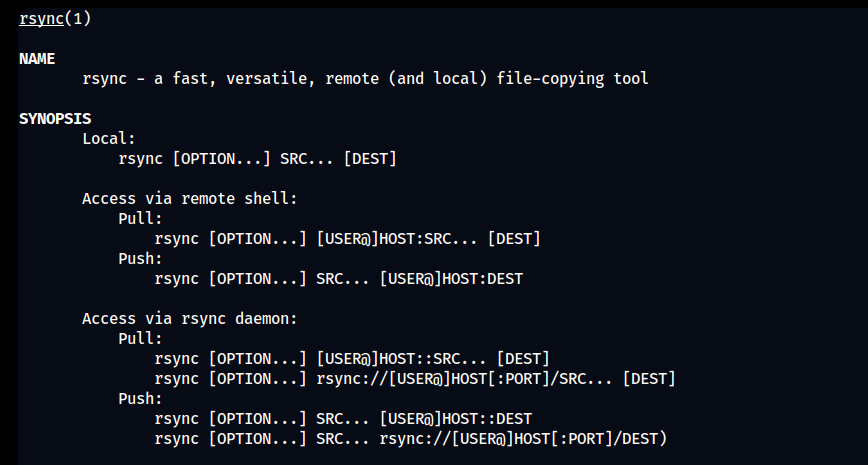 rsync Command in Linux with Examples