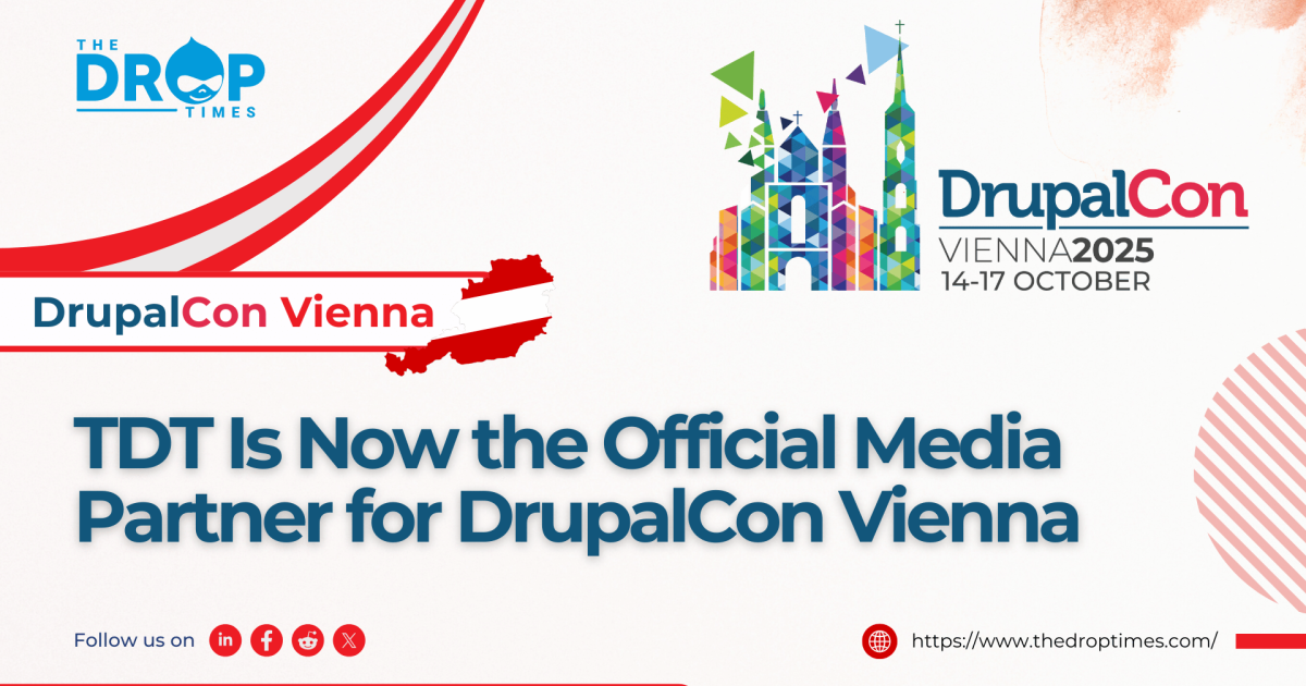 The Drop Times: TDT Is Now the Official Media Partner for DrupalCon Vienna