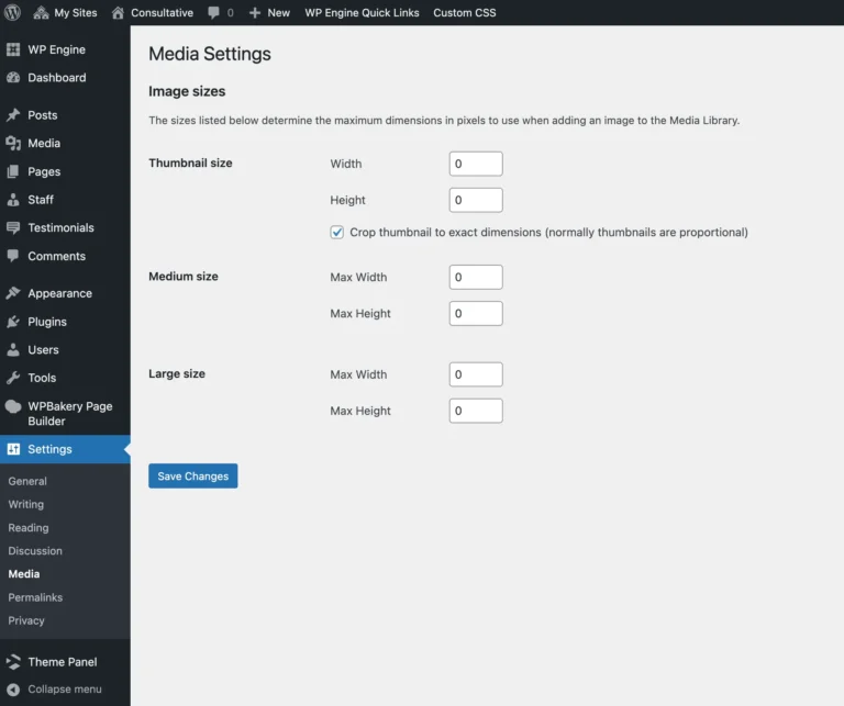 Stop WordPress from Creating Extra Cropped Image Sizes