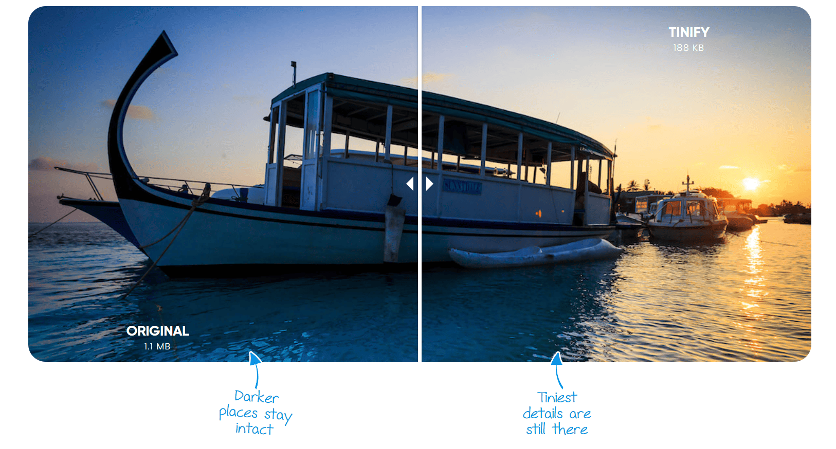 The TinyPNG image compression tool