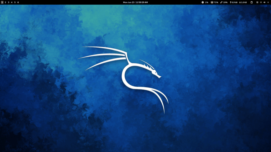 Kali non-pen test install 2025