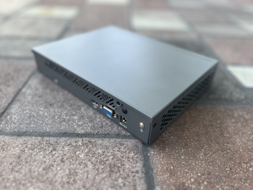 Rear view: pfSense 1U Firewall Appliance
