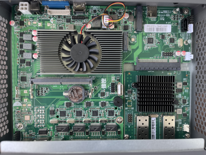 Mainboard with Alder Lake N100 and x4 i226 NICs: pfSense 1U Firewall Appliance