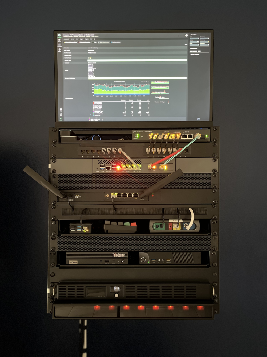Most recent home lab photo - June 2025
