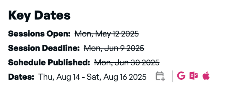 mandclu: Event Platform: July 2025 Updates