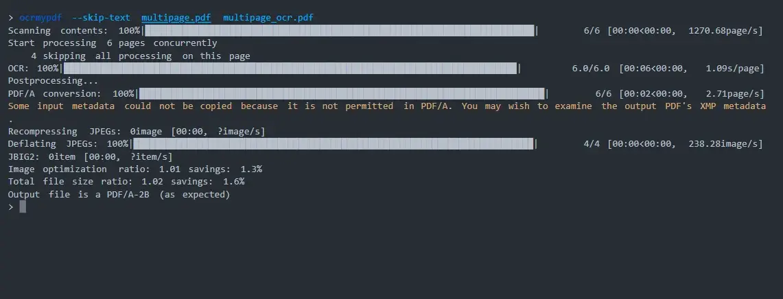 OCRmyPDF Adds an OCR Text Layer to Scanned PDF Files