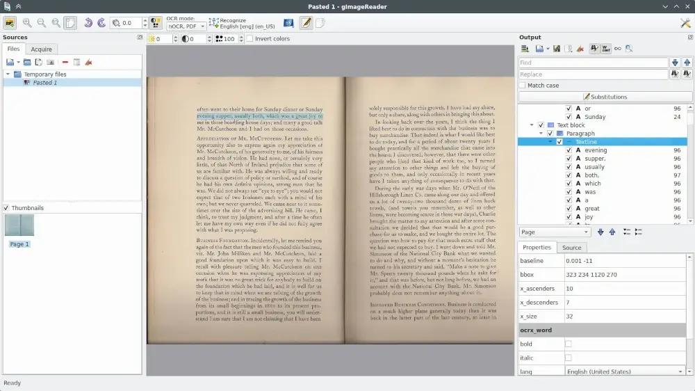 Use gImageReader to Extract Text From Images and PDFs.