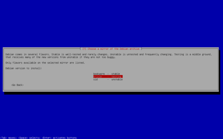 How to direct-install Debian SID rolling release using mini.iso (w/ screenshots)