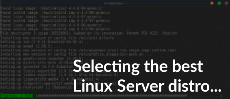 Choosing the Best Linux Server Distro 2026