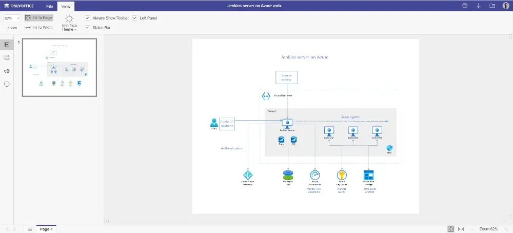ONLYOFFICE Diagram Viewer
