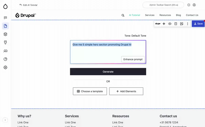 DXPR: DXPR Builder AI Beta: When Drupal outperforms Elementor, Divi, Webflow, and the rest