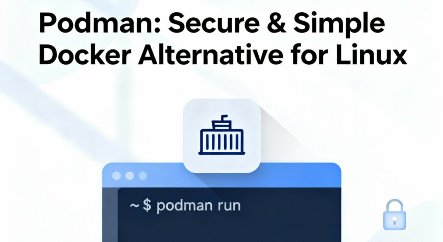 Podman is a secure and simple Docker alternative for Linux Podman is a secure and simple Docker alternative for Linux