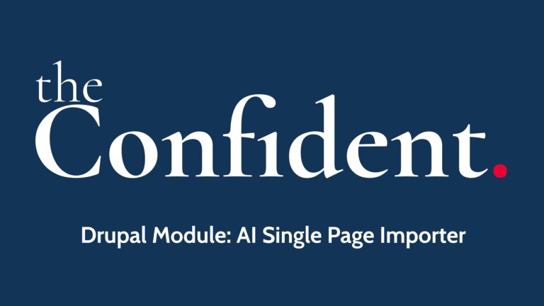 mark.ie: AI Single Page Importer: Fast, Flexible Single-page Imports for Drupal