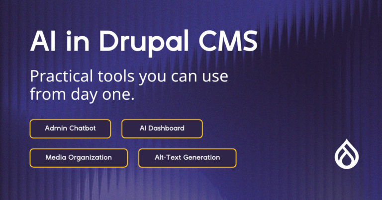Drupal blog: AI in Drupal CMS 2.0: Practical tools you can use from day one