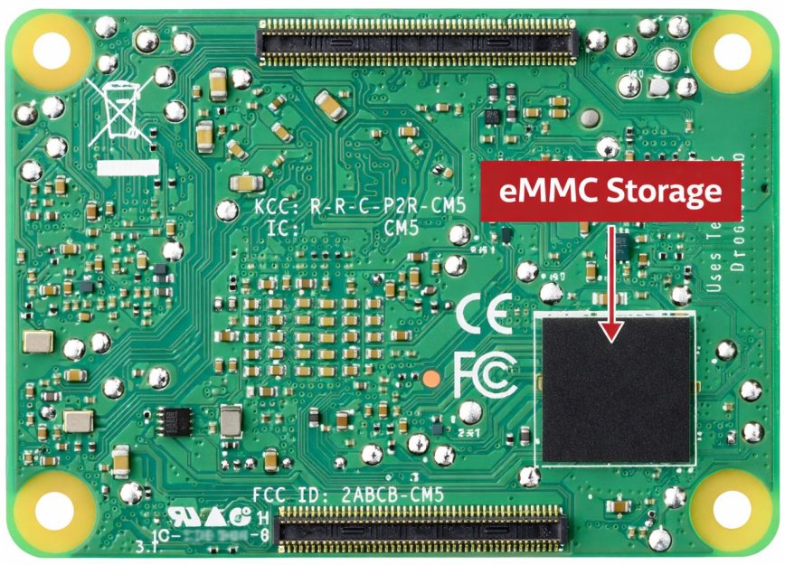 Raspberry Pi Compute Module 5 (CM5) w/ eMMC.