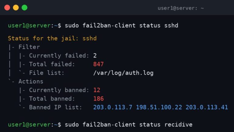 Fail2ban on Linux: Protect Your Server from Brute-Force Attacks