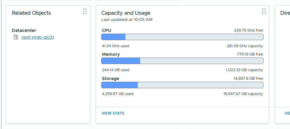 Cluster with memory tiering enabled
