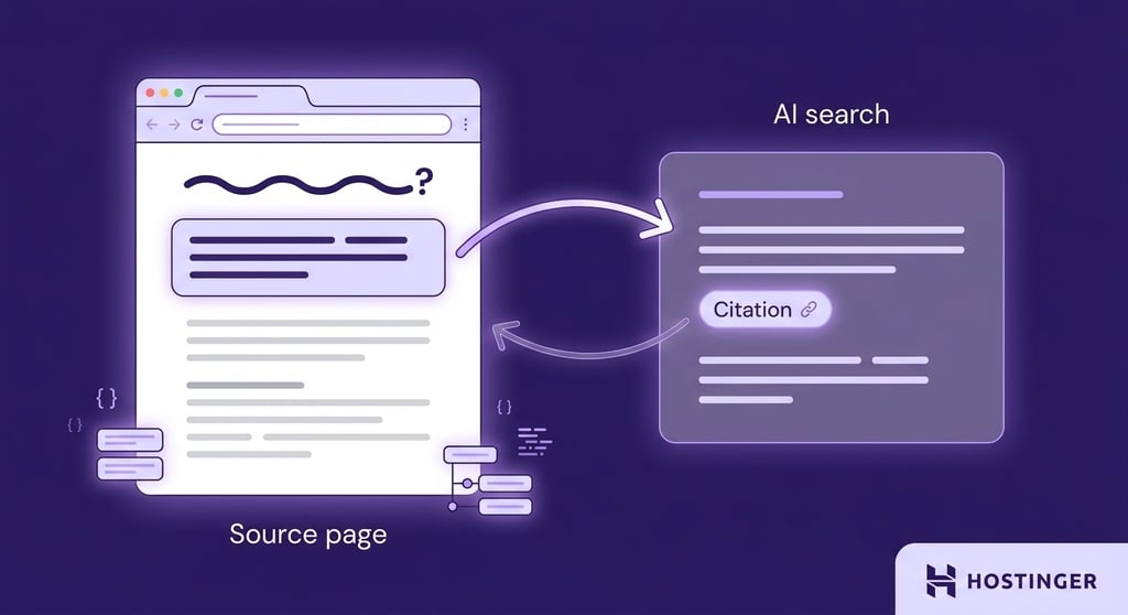 Optimize for AI search and answer engines (GEO) illustration