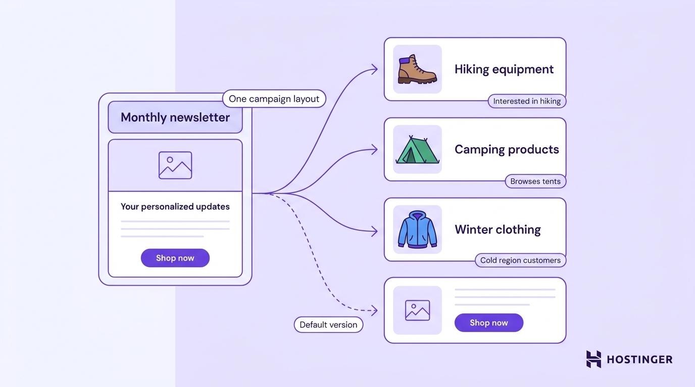 Dynamic content - Personalized email marketing tactics