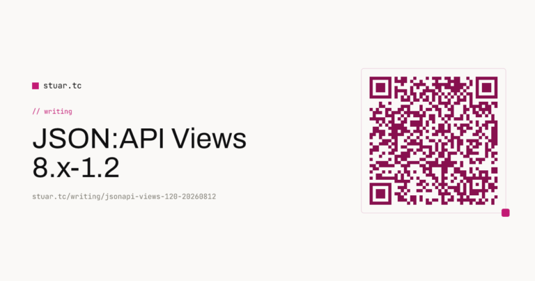 Stuart Clark (Deciphered): JSON:API Views 8.x-1.2