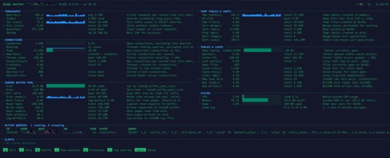 MySQL Monitor: MySQL Monitoring Script